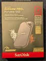 SANDISK Extreme PRO® portable Festplatte, 4 TB SSD, extern, Grau