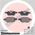 ZIMMERMANN Bremsbelagsatz, Scheibenbremse 23402.200.1 für CADILLAC FIAT OPEL