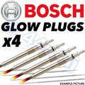 4X BOSCH Diesel Glühkerzen BMW 5er 520D Inkl. Touring E60 Ab 2007