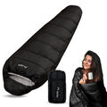 Winter Mumienschlafsack Outdoor Schlafsäcke bis -20°C / 2-tlg Sitzmatte