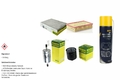 MANN FILTER Paket MANNOL Klimareiniger für VW Polo Classic 6KV2 75 1.6