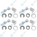 4 x YOU.S Reparatursatz Türschloss Vorne L, R für Skoda Fabia, Octavia 6Q4837168
