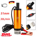 30L Tauchpumpe DC 12V Pumpe 12 Volt 51mm Wasserpumpe Wohnwagen Camping Garten