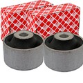 2X FEBI BILSTEIN QUERLENKERLAGER BUCHSE OBEN VORNE BEIDSEITIG PASSEND FÜR AUDI