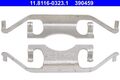 ATE (11.8116-0323.1) Feder, Bremssattel für MERCEDES