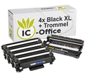 4x Toner + Drum kompatibel zu Brother TN2420 DR2400 XL MFC-L2730DW L2732DW L2735