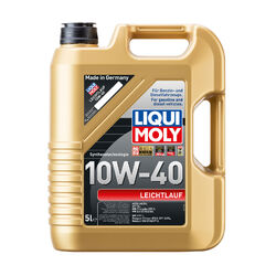 LIQUI MOLY 10W-40 5L LEICHTLAUF  Motoröl passend für NISSAN OPEL PEUGEOT