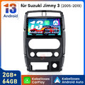 Für Suzuki Jimny SN 2005-2019 9" Android 13 Autoradio GPS WIFI CarPlay FM 2+64GB