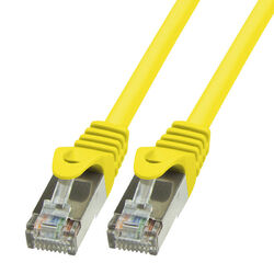 3m CAT.6 Patchkabel Netzwerkkabel SFTP gelb LAN Ethernet DSL RJ45 Kabel 