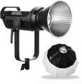 Aputure 300X V-Mount LED Video Light Bi-Color 2700K-6500K +Lantern 90cm Softbox