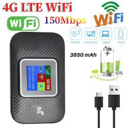 Mobiler WLAN Router Tragbarer 4G/5G LTE Router Mobiler WiFi Hotspot 150 Mbit/s