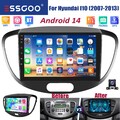 9" Android 14 1+32G Autoradio CarPlay Kamera+ GPS Navi für Hyundai i10 2007-2014