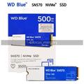 WD Blue SN570 SSD 500GB M.2 NVMe interne Festplatte für Laptop und Desktop / PC