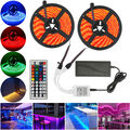 5-20m LED Stripe RGB Leiste Streifen SMD Band Licht Lichterkette Leuchte 12V 24V