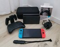 Nintendo Switch OLED-Modell HEG-001 64GB Handheld-Spielekonsole - Rot / Blau