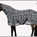 Zebra Fliegendecke Halsteil 135cm