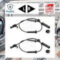 2x ORIGINAL® Febi Bilstein Sensor, Raddrehzahl Vorne, Links, Rechts für BMW 1#