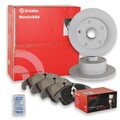 Brembo Bremsscheiben 303mm + Bremsbeläge Hinten passend für Toyota RAV 4 2 2.0