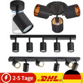1/3/5/6 Flammig GU10 Spotleuchte Schwenkbar Deckenstrahler Deckenleuchte
