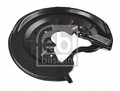 2X FEBI Spritzblech Bremsscheibe