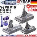 9.0Ah Akku + Filter Für Dyson V6 V8 V10 Animal Absolute Professional Staubsauger