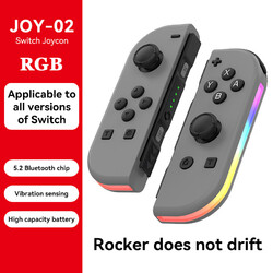 1 Paar Für Nintendo Switch Joy Con Controller LED RGB Wireless Gamepad L&amp;R