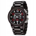 Holzuhr für Herren Männer Armbanduhr Unikat Modern Man Geschenk Elegant