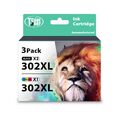 2-3x Druckerpatronen für HP 302 XXL OfficeJet 1110 3830 3831 3832 3833 3834 4650