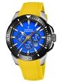 Festina F20642D Herrenuhr Kautschuk Chrono Bike gelb