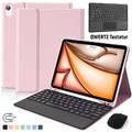 QWERTZ Tastatur Hülle Für iPad 6/7/8/9/10/11. Gen Air 4 5 6 Pro 11 mit Touchpad