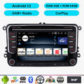 Autoradio CarPlay für VW Golf Passat Polo Tiguan GPS Navi DAB+ Android 13 DVD BT