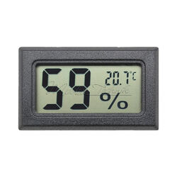 Mini Digital LCD Temperature Humidity Meter Thermometer Hygrometer Indoor