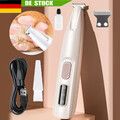 Profi Hundeschermaschine Hundetrimmer Pfotentrimmer für Haustiere mit LED-Licht.