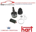 GELENK ANTRIEBSWELLE PAAR VORNE RECHT LINKS WHEEL SIDE HART 418 339 2PCS H NEU