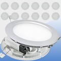 LED Panel Einbaustrahler Deckenleuchte Einbauleuchte Flach Einbau Spot 230V Rund