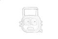 Sensor, Abgastemperatur OE FORD 1706109 für FORD KUGA I 2 2010-2012