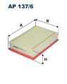FILTRON Luftfilter AP 137/6 für OPEL RENAULT NISSAN