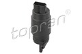 TOPRAN 500 555 Waschwasserpumpe, Scheibenreinigung für Bmw