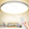 36W mit Fernbedienung LED Deckenleuchte Dimmbar Deckenlampe Wohnzimmer Badlampe