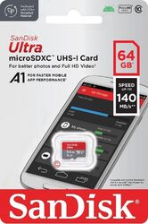 SanDisk ULTRA Micro SD Speicherkarte 16GB, 32GB, 64G, 128GB, 256GB 150MB/s * A1