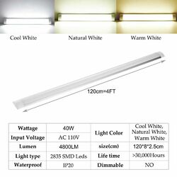 30-120CM LED Feuchtraumleuchte Wannenleuchte Keller Büroleuchte Unterbauleuchte