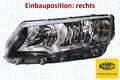 MAGNETI MARELLI 711307024255 Hauptscheinwerfer rechts Scheinwerfer für Skoda 