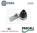 G6A005PC ACHSMANSCHETTE ANTRIEBSWELLE TRANSMISSION END VORNE LINKS PASCAL 2PCS