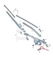 Audi Q3 8U Scheibenwischerhalterung mit Wischermotor RHD 8U2955023 NEU ORIGINAL