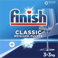Finish Classic Spülmaschinen Reiniger Pulver Geschirrreiniger 3er Pack  3 x 3 kg