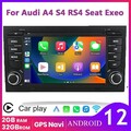 Für Audi A4 S4 RS4 B6 B7 RNS-E 7" Carplay 2Din Android 12 Autoradio GPS NAVI RDS