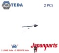 RD-817 AXIALGELENK SPURSTANGE VORNE JAPANPARTS 2PCS FÜR SUZUKI SWIFT IV