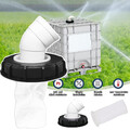 IBC Filter Deckelfilter Nylon Wassertank Filter IBC Tank Regenwasserfilter 163mm
