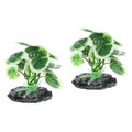  Set of 2 Aquarien Pflanzen Aquarium Künstliche Für Aquariumkunstwerke
