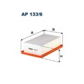 1x Luftfilter FILTRON AP 133/6 passend für MERCEDES-BENZ RENAULT SMART